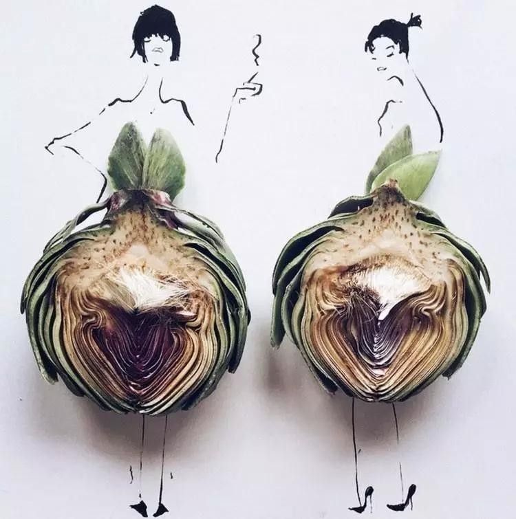 既能穿又能吃,好好哦~