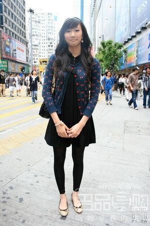 看看时尚前沿 香港街拍美女搭配记