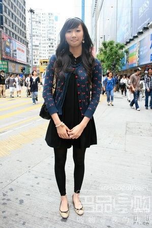 看看时尚前沿 香港街拍美女搭配记