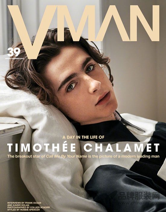 “小甜茶”Timothée Chalamet登《VMAN》最新一期封面屋顶秧田工装